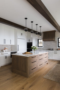 My New Kitchen Obsession: Why Stainless Steel Cabinets (Plus This Warm Wood & White Vibe) Work