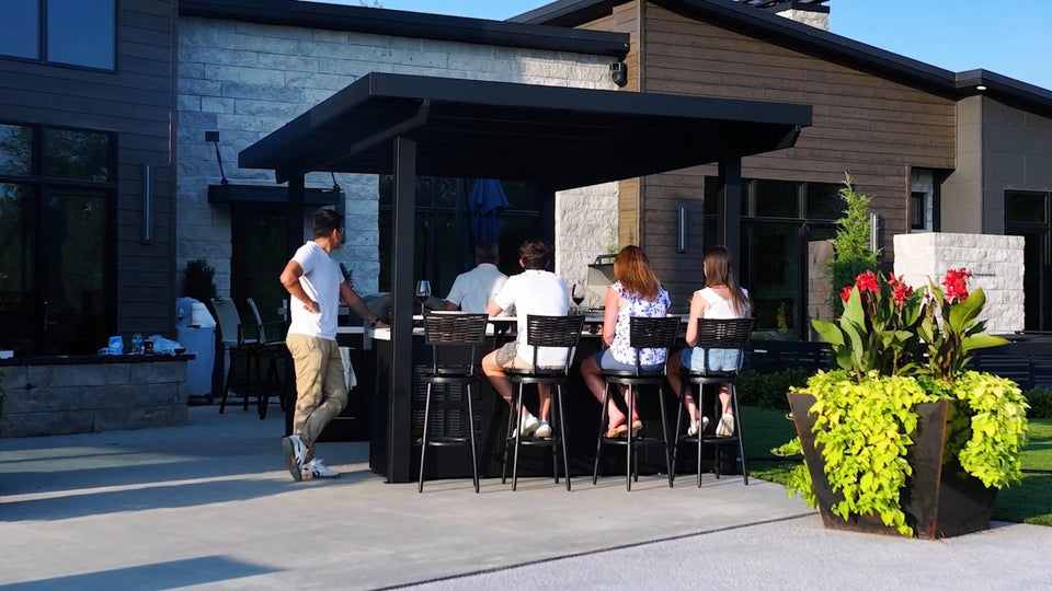Stainless Steel Cabinets: The Heart of Our Outdoor Entertaining Oasis