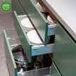 Custom One Line Shape 304 Stainless Steel Kitchen Cabinet - Antirust, High Quality