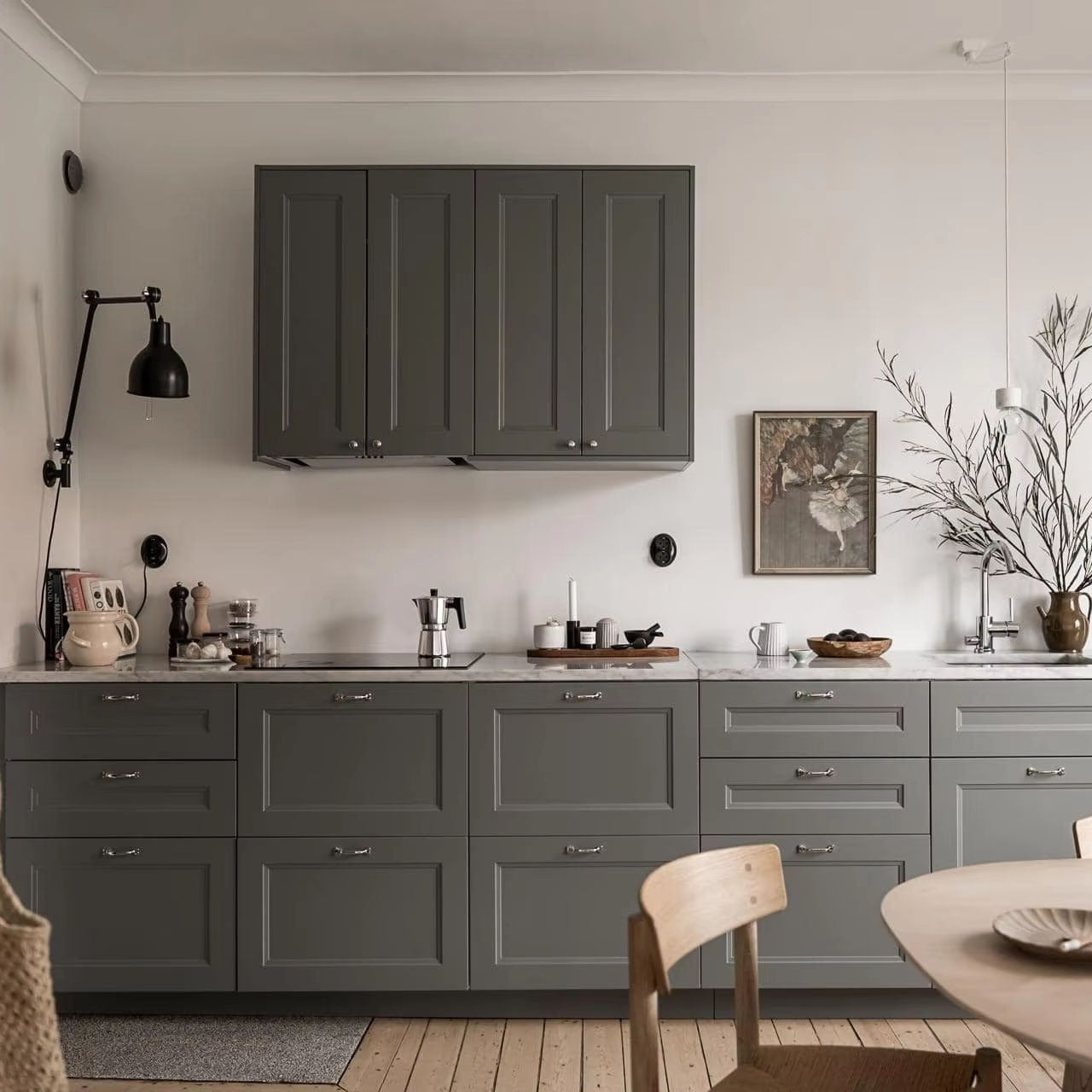 Hot Selling One Line Shape 304 Kitchen Cabinet - Corrosion Preventive, Low Maintenance