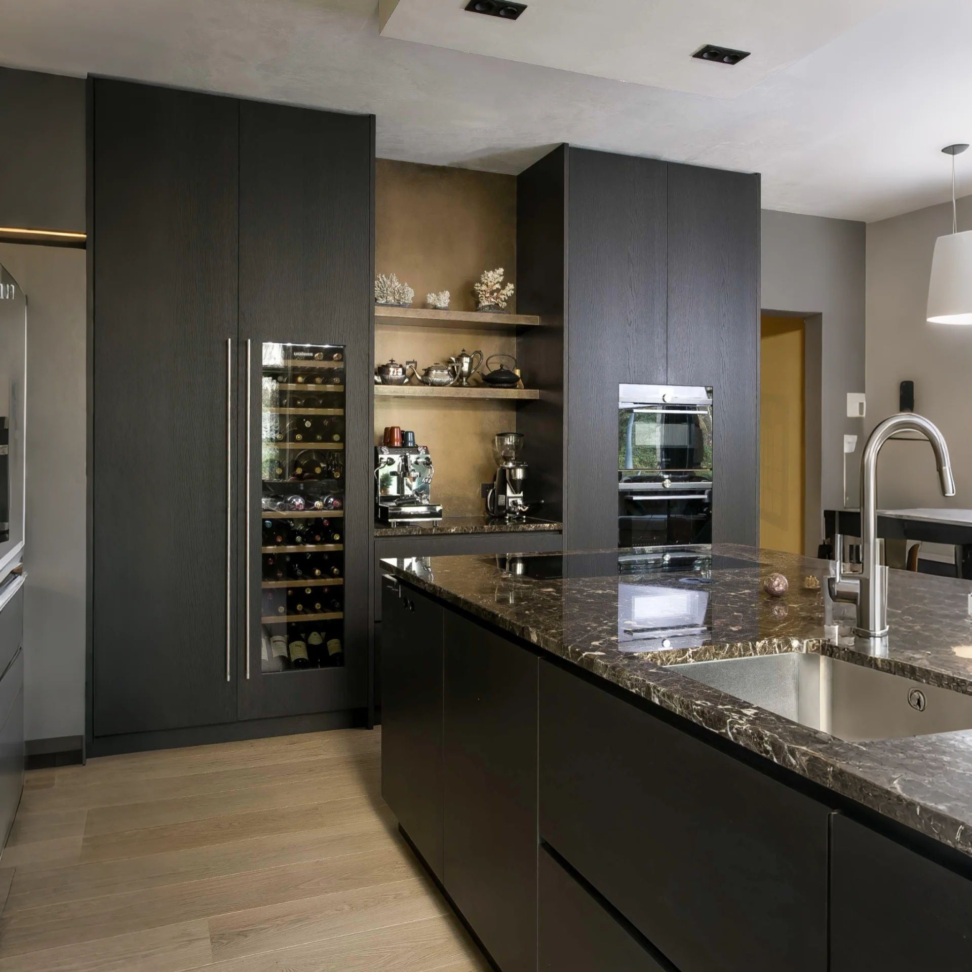 Private Island 304 Stainless Steel Kitchen Cabinet - Moisture Resistant, Hotel
