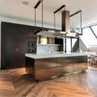 Luxury Island 304 Kitchen Cabinet - Shock Resistance, Meal Preparation Area