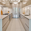 Custom Parallel Layout 304 Stainless Steel Kitchen Cabinet - Anti Insect, Premium