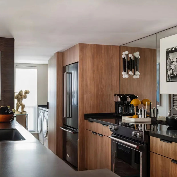 High Quality Parallel Layout 304 Kitchen Cabinet - Antibacterial, Home Use