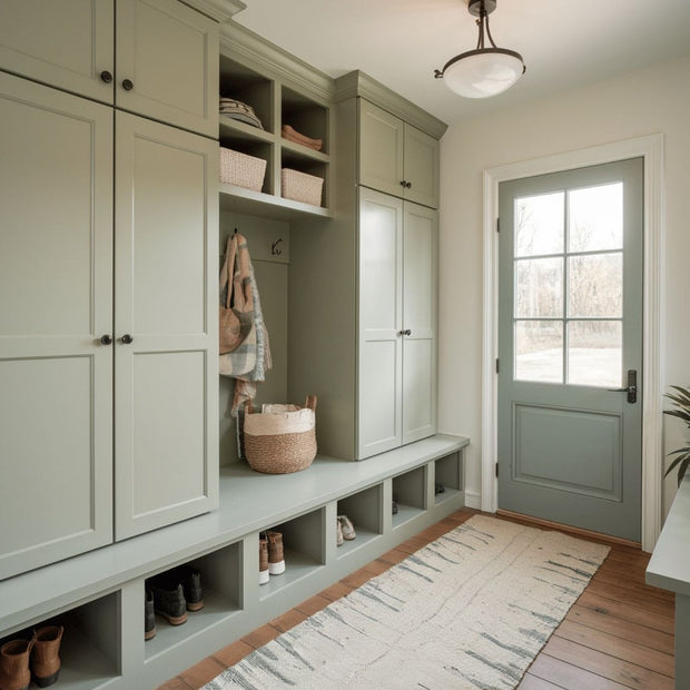 Parcel Storage Integration Stainless Steel Entryway Cabinet For Front Door Area
