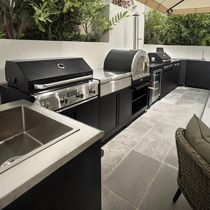 Environmental Protection Modular SS304 Stainless Steel Outdoor Kitchen Sink For Garden