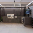 Multi Functional Custom Stainless Steel Outdoor Kitchen Set Recycle With Sink Faucet