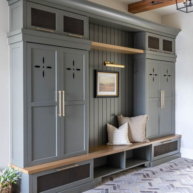 For Home Entryway SS304 Stainless Steel Entryway Cabinet With Parcel Storage Tray