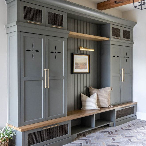 For Home Entryway SS304 Stainless Steel Entryway Cabinet With Parcel Storage Tray