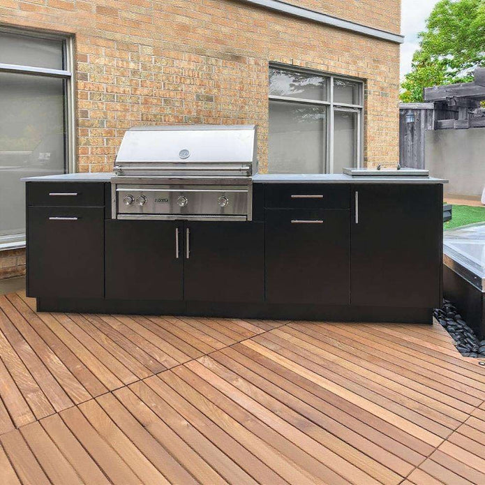 Environmental Protection Custom SS304 Stainless Steel Outdoor Kitchen Sink For Garden