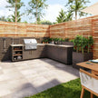 Durable And Sturdy Custom 304 Stainless Steel Outdoor Kitchen Grill With Bbq For Backyard