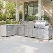 Modular New Design 304 Stainless Steel Outdoor Kitchen Waterproof With Gas Grill