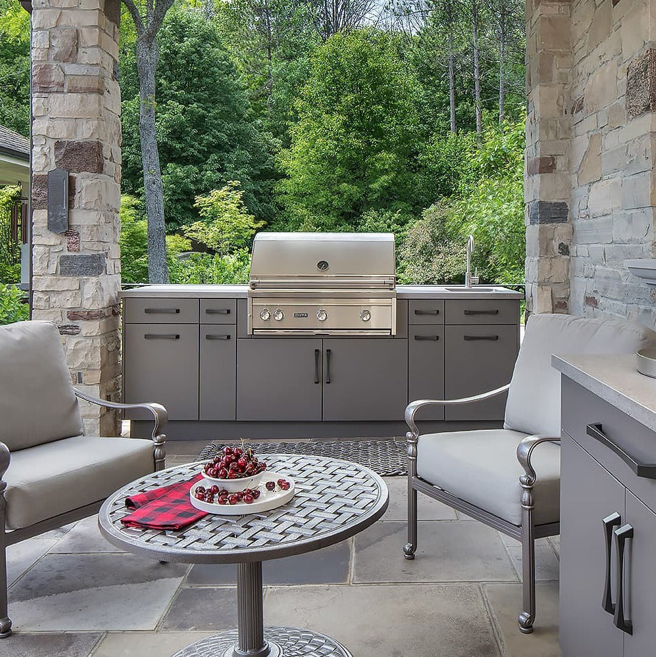 For Poolside Custom Stainless Steel Outdoor Kitchen Cabinets Easy To Clean With Cupboard
