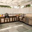 For Camping Site Custom Stainless Steel Outdoor Kitchen Set Multi Functional With Bbq Grill