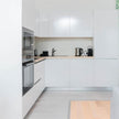 Premium L Shaped 304 Stainless Steel Kitchen Cabinet - Antibacterial, Dining Room