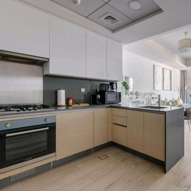 Wholesale L Shaped Stainless Steel Kitchen Cabinet with Drawers - Antirust, Premium