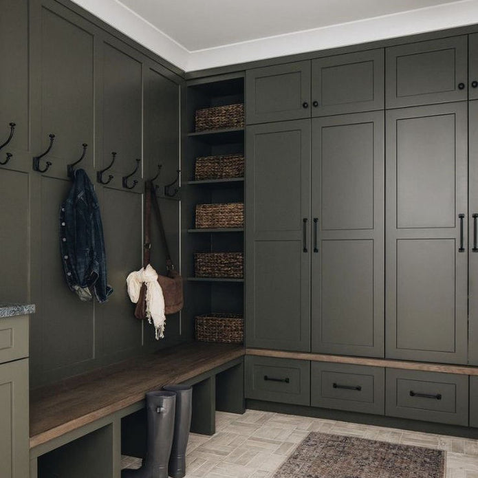 For Foyer SS304 Stainless Steel Entryway Cabinet With Soft-close Drawer Storage
