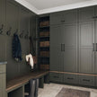 For Foyer SS304 Stainless Steel Entryway Cabinet With Soft-close Drawer Storage