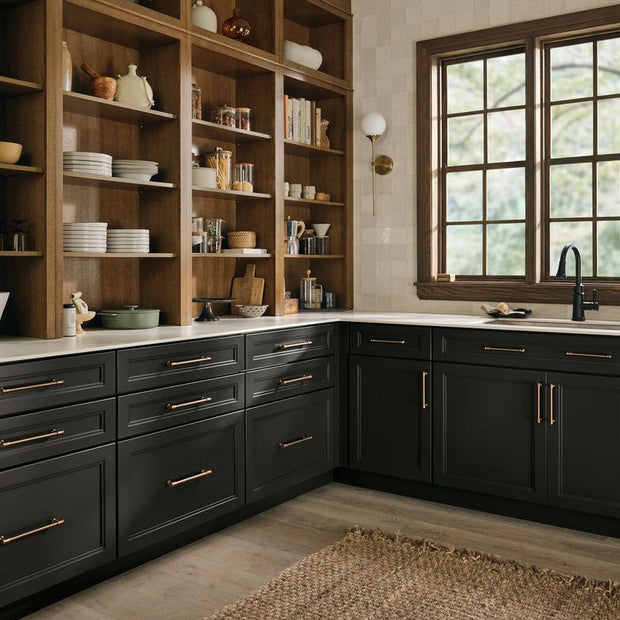 European Style L Shaped Stainless Steel Kitchen Cabinet - Waterproof, Modern Design