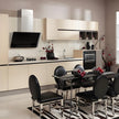 Customized One Line Shape Stainless Steel Kitchen Cabinet - Premium,Zero Formaldehyde