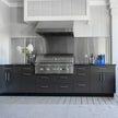 For Backyard Custom Stainless Steel Outdoor Kitchen Set Recycle With Sink Faucet