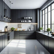 OEM U Shaped SS304 Kitchen Cabinet - Waterproof, Durable