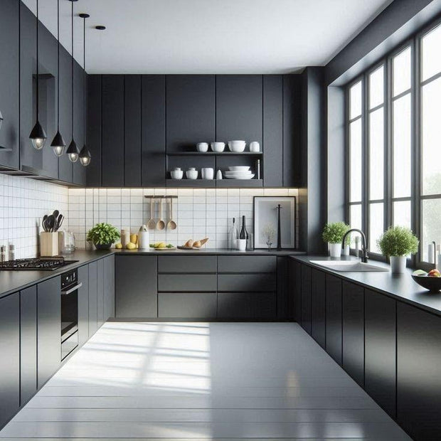 OEM U Shaped SS304 Kitchen Cabinet - Waterproof, Durable