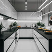 OEM U Shaped SS304 Kitchen Cabinet - Waterproof, Durable