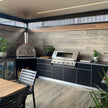 Custom Practical 304 Stainless Steel Outdoor Garden Kitchen Shock Resistance For Patio