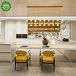 New Design U Shaped Stainless Steel Kitchen Cabinet - Antirust, Scratch-Resistant