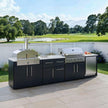 For Outside Custom Stainless Steel Outdoor Kitchen Antirust With Outdoor Grill