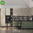 Custom One Line Shape 304 Stainless Steel Kitchen Cabinet - Antirust, High Quality