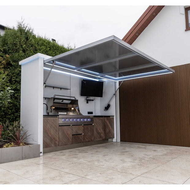 Premium Quality Guaranteed Stainless Steel Outdoor Kitchen With Shed