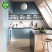 Modern Customizable U Shaped Stainless Steel Kitchen Cabinet - Shock Resistance, Apartment