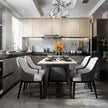 New Product U Shaped Stainless Steel Kitchen Cabinet - Moisture Resistant, Villa