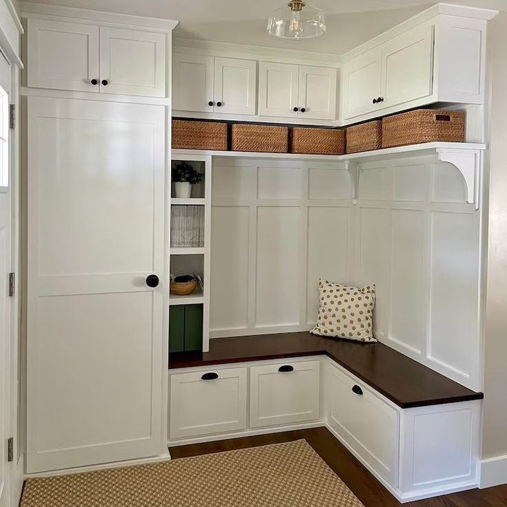 For Foyer Stainless Steel Entryway Cabinet With Rustproof Coat Hooks