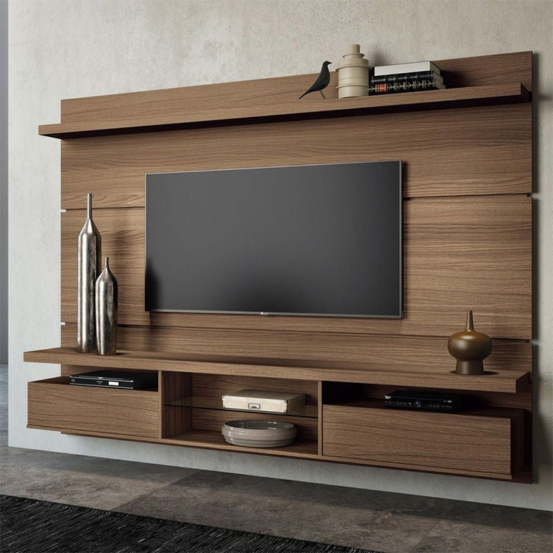 304 Stainless Steel TV Cabinet Wall Mounted With Media Box Storage For Family Room
