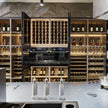 For Guest Room Stainless Steel Freestanding Wine Cabinet With Quiet Operation