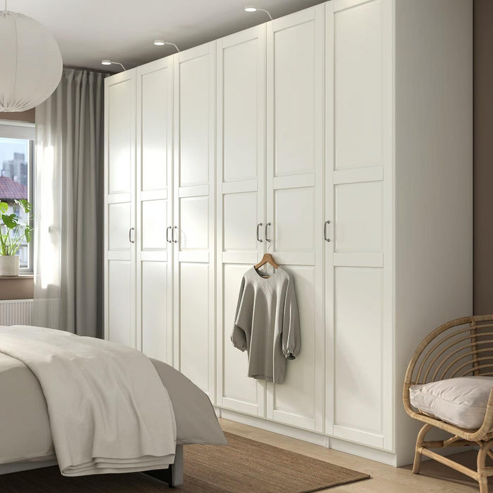 Stainless Steel Handles Combination Wardrobe For Guest Room With Rustproof Frame