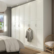 Stainless Steel Handles Combination Wardrobe For Guest Room With Rustproof Frame