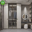 Women’s Zone Design Built-in Stainless Steel Wardrobe For Master Bedroom
