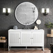 Floor Mounted 304 Stainless Steel Bathroom Cabinet Stylish Cool Colors With Medicine Cabinet