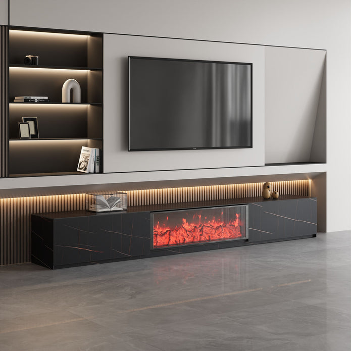 Silent Drawer Slides SS304 Stainless Steel TV Cabinet Floor Standing For Family Room
