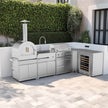 Modular Premium 304 Stainless Steel Outdoor Kitchen Appliances Environmental Protection For Courtyard