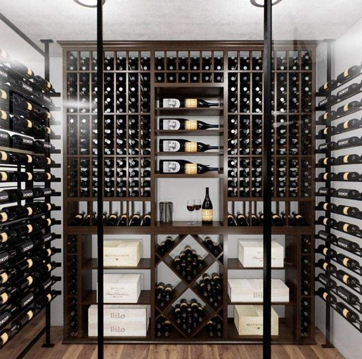 Quiet Operation 304 Stainless Steel Wine Cellar Wine Cabinet For Guest Room