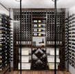 Quiet Operation 304 Stainless Steel Wine Cellar Wine Cabinet For Guest Room