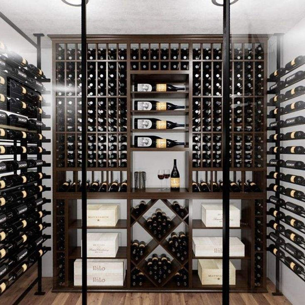 Quiet Operation 304 Stainless Steel Wine Cellar Wine Cabinet For Guest Room