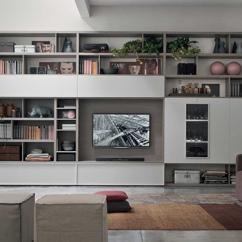 Cable Hideaway 304 Stainless Steel TV Cabinet Built-In With Soft-close Drawers