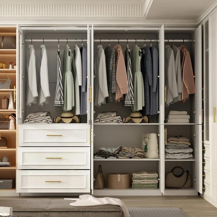 Drawer Organizers Combination Stainless Steel Wardrobe For Guest Room