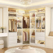 Shoe Rack Drawers Walk-in Stainless Steel Wardrobe For Dressing Room